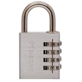 Master Lock 643DWD Set Your Own Password Combination Lock, Aluminum