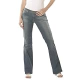 Women's Mossimo Black: Vintage-Wash Boot-Cut Jeans