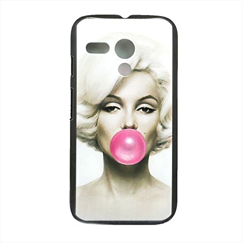 WEAPOWER(TM)For motorola moto g case XT1028 XT1032 XT1031 Fashion Balloon Beauty White Design Custom Printed Hard Plastic Phone Case Cover