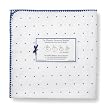 SwaddleDesigns Ultimate Receiving Blanket - Little Stars - Navy