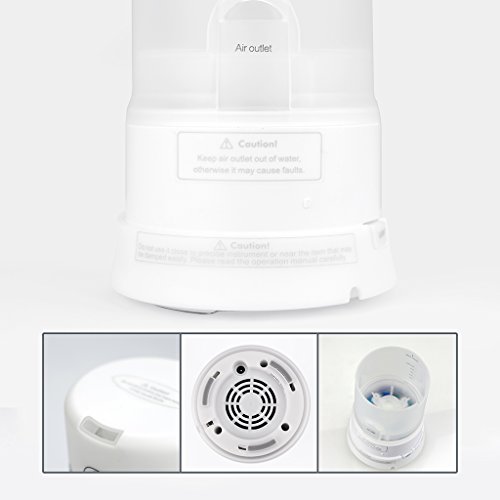 100ml Aromatherapy Essential Oil Purifier Diffuser Air Humidifier with 4 Timer Settings & Colors Changing Light 
100ml Aromatherapy Essential Oil Purifier Diffuser Air Humidifier with 4 Timer Settings & Colors Changing Light