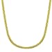 14 Karat Yellow Gold Byzantine Chain Necklace (18 inch)