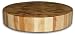 Kitchen & Housewares : Weber Style 2014 Round End-Grain Chopping Block with Wood Feet