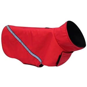 RC Pet Products Whistler Zip Line Version 2.0 Dog Coat, Size 26, Red