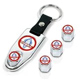 Ford Cobra Wrench Keychain & Tire Valve Caps Set