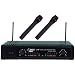 Dual UHF Wireless Microphone System