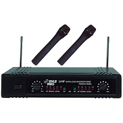 Dual UHF Wireless Microphone System