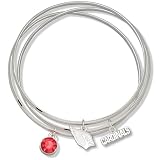 Arizona Cardinals Triple Bangle Bracelet
