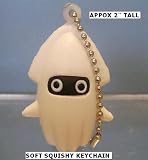 Super Mario Blooper Keychain Soft Squishy Figure Keychain 412PTvSHHQL. SL160 Super Mario Blooper Keychain Soft Squishy Figure Keychain