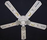 Ceiling Fan Designers 52FAN-NFL-SAN NFL San Diego Chargers Football Ceiling Fan 52 In.