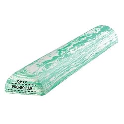 OPTP Pro Foam Roller - Green Marble Half Round 36" x 3"
