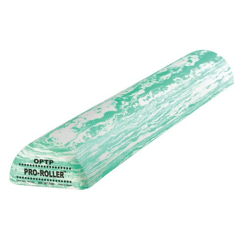 OPTP Pro Foam Roller - Green Marble Half Round 36
