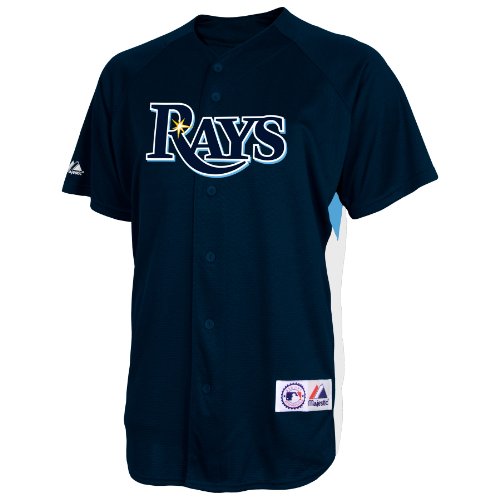 MLB Tampa Bay Devil Rays Replica BP Home Jersey, Large