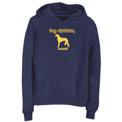 SWEATSHIRT WOMAN NAVY BLUE  ADDICTION SALUKI  Medium