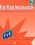 For Your Information: Book Two (bk. 2)