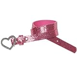 glitter fashion belt(petal 24mos-4t)