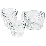 Pyrex Prepware 3-Piece Measuring Cup Set