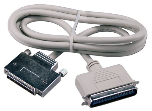 QVS Premium - SCSI external cable - LVD - HD-68 (M) - 50 pin Centronics (M) - 3 ft - molded