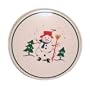 Pfaltzgraff Snow Village Economy Burner Covers, Set of 4