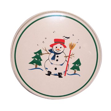 Childrens Toyshop  Tools & Hardware : Pfaltzgraff Snow Village Economy Burner Covers, Set of 4