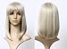 Cosplayland - 45cm silky smooth straight sleek face forming Theater Wig - light sand Blonde