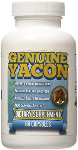 *Genuine* Yacon Syrup (Extract) All Natural Weight Loss, 500mg, Buy Yacon Syrup Extract pills while on SALE - HURRY! (60 Capsules)