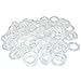 Rubber O-Ring Sound Dampeners for Mechanical Gmaing Keyboard 144 pcs by Qisan(White)