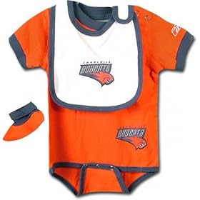 charlotte bobcats apparel baby infant bodysuit bib booties