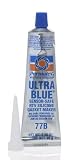 Permatex(R) Ultra Blue RTV Silicone Gasket Maker 3.35OZ Tube Mfr p/n 81724, 1.3 Spec. Gravity