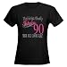 90th Birthday Gifts 90 Women's Dark T-Shirt by CafePress