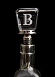 Kitchen & Housewares : Monogram Glass Wine Stopper - B