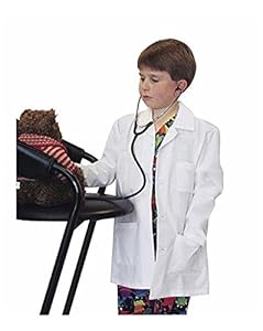 Landau Kid's Lab Coat White