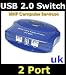 Roline Manual Usb 2.0 Switch, 2 Ports