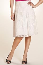 Per Una Floral Burnout Skirt