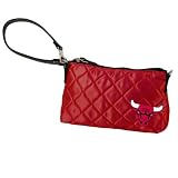Chicago Bulls Quilted Wristlet, Classic Red