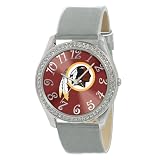 Game Time Women's NFL-GLI-WAS Glitz Classic Analog Washington Redskins Watch