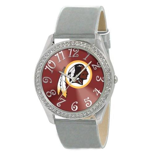 Game Time Women's NFL-GLI-WAS Glitz Classic Analog Washington Redskins Watch