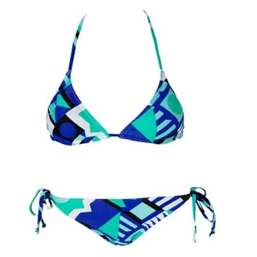 Nikita Neon Queen Bikini Womens Whitespectrum Blue L