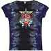 Bon Jovi Tie Dye t-shirt Juniors / Womens 'Dagger Tattoo'