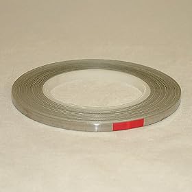 JVCC LF-5A Lead Foil Tape (Acrylic Adhesive): 1/4 in. x 36 yds. (Silver)