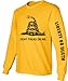 Longsleeve Shirt Don't Tread On Me - Yellow