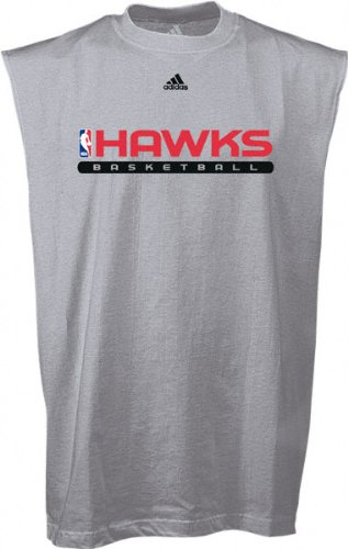 Atlanta Hawks Adidas True Court Practice Sleeveless T-Shirt