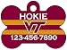 Virginia Tech Hokies Dog Tag Pet Id Tag Personalized w/ Name & Number