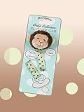 Plush Monkey Pacifier Clip - Bearington Giggles