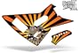 Guitar Hero 2 Faceplate Skin Xbox 360 - (Xplorer Guitar) Ragdoll Orange