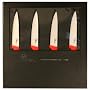 Coffret de 4 couteaux c�ramiques manches rouges - &hellip 