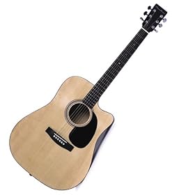 Spectrum AIL123 Acoustic Guitar Pack Includes Full Accessories Kit