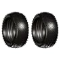 1/8 Kamikaze Tire w/ Insert,Super Soft Compound(2) ASCLRP65511SS