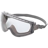 Uvex S3960C Stealth Safety Goggles, Gray Body, Clear Uvextreme Anti-Fog Lens, Neoprene Headband