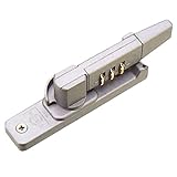 朝日工業 万能型交換用 ダイヤル式クレセント錠 シルバー 右 小 KC-96